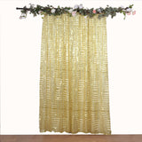 Gold Geometric Sequin Backdrop Curtain