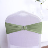 Elevate Your Event Decor with Dusty Sage Green Chair Sashes